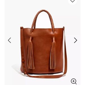 Madewell The Tasseled Bucket Bag